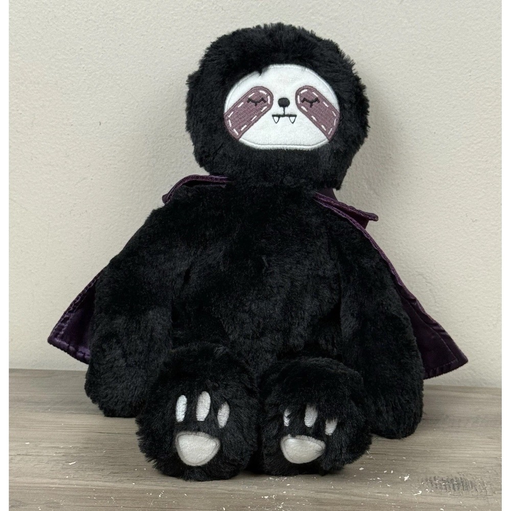 Slumberkins Vlad Kin Plush 13 Inches Halloween‎ Retired Vampire Sloth With Cape